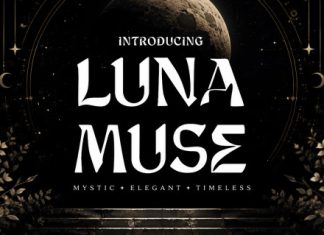 LunaMuse Font preview image 1