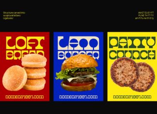 MIJON | Chunky Modern Display Font preview image 3