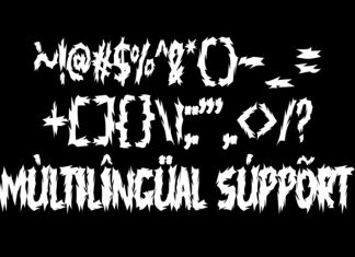 MLAKU BENGI Font preview image 2