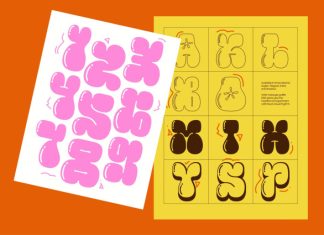 MOMO TOMO – Graffiti Pop Bubble Font preview image 3
