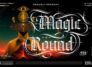 Magic Round Typeface Font preview image 1