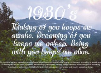 Makovani – Fancy Font preview image 2