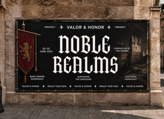 Malthon – Medieval Blackletter Font preview image 3
