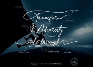 Manifestation Font preview image 3