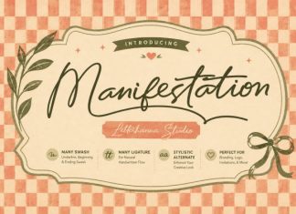 Manifestation Font preview image 1