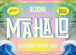 Maoni – Tropical & Hawaiian Font preview image 3