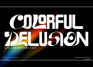 Maritime Network – Psychedelic Font preview image 2