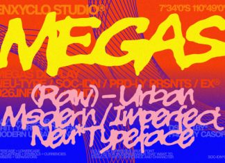Megas Font preview image 1