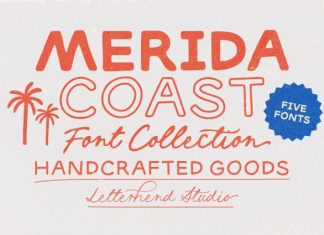 Merida Coast Font Collection preview image 1