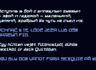 Midnight Letters Font preview image 2