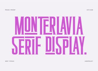 Monterlavia Font preview image 2