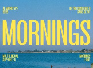 Mornings Font preview image 1