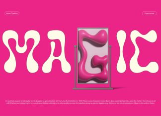 Moxen – Liquid Wavy Bubble Font preview image 3
