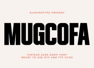 Mugcofa Font preview image 1