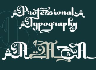 Muthainah – Modern Islamic Calligraphy Font preview image 3