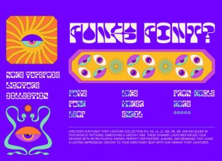 Nake – Funky Quirky Fluid Typeface Font preview image 3