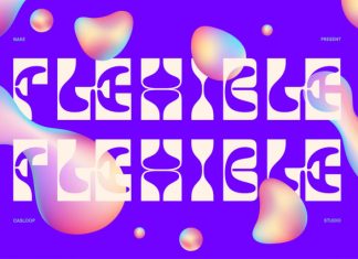 Nake – Funky Quirky Fluid Typeface Font preview image 2