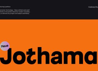 Neue Jothama Font preview image 1