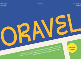 Oravel – Classic Stylistic Font preview image 1