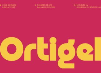 Ortigel Font preview image 1
