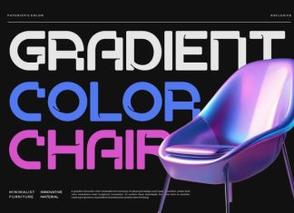 Poolary || Modern Futuristic Display Font preview image 2