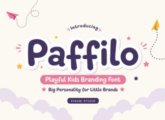 Paffilo – Playful Kids Branding Font preview image 1