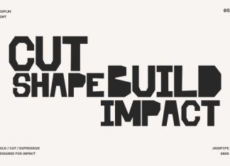 Patterst – PaperCut Display Font preview image 2