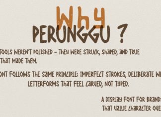 Perunggu Font preview image 3