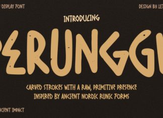 Perunggu Font preview image 1