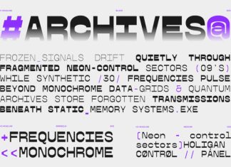 Podjog – Minimalist Monospace Font preview image 3