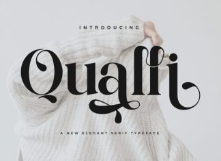 Qualli – Elegant Serif Font preview image 1