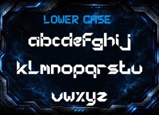 QuantumRealm – Futuristic Gaming Font preview image 2