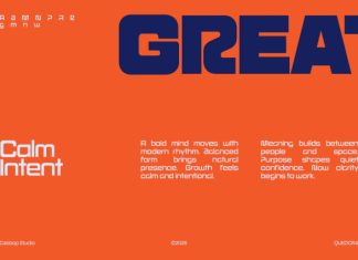 Quedora – Boxy Minimalist Font preview image 3