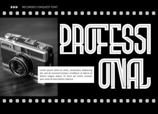 RECORDED CONQUEST – CONDENSED FONT preview image 2