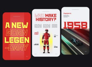 Racing 58 – Sport Racing Logo Font preview image 2