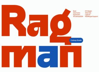 Ragman – Futuristic Sans 9 Fonts preview image 1