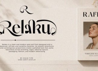 Relaku Font preview image 3