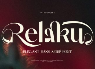 Relaku Font preview image 1