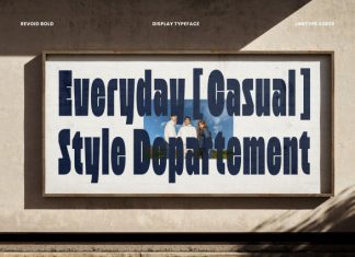 Revoid – Bold Condensed Font preview image 2