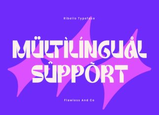 Ribello – Unique Bold Display Font preview image 2
