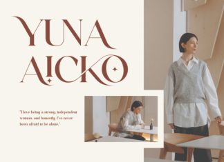 Ricko – Beautiful Serif Font preview image 3
