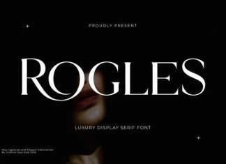 ROGLES – Luxury Display Serif Font preview image 1