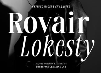 Rovair Lekosty – Modern Serif Font preview image 1