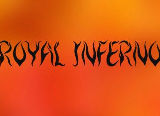 Royal Inferno Font preview image 1