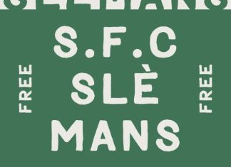 SFC Slemans Font preview image 1