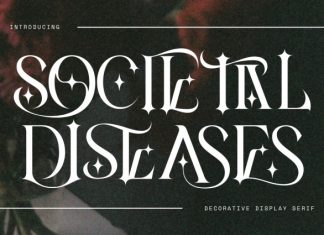 SOCIETAL DISEASES FONT preview image 1