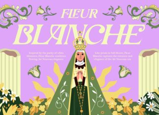 Sanridge – Art Nouveau Typeface Font preview image 3