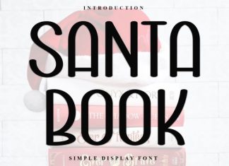 Santa Book Font preview image 1