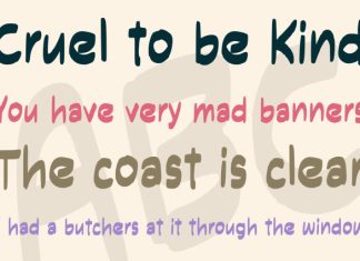 School Essay Font preview image 3