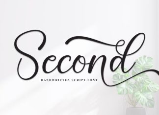 Second Font preview image 1